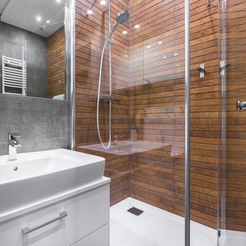 Multi-Panel Glass Shower Doors